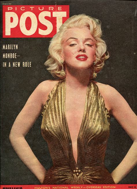 marilyn on the cover of picture post magazine marilyn monroe photo 35790861 fanpop