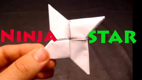 How To Make A Ninja Star Origami Origami