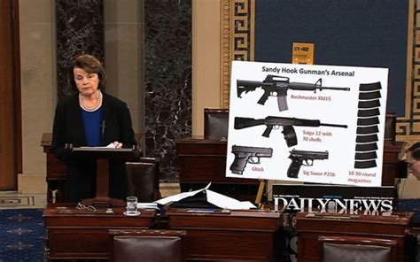 Senate Votes Down Feinsteins Assault Weapons Ban Los Angeles Times