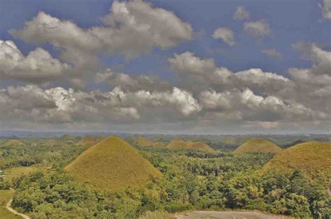 The Chocolate Hills Attract A Lot Of Tourism To The Philippines
