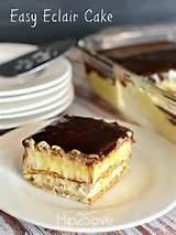 Pictures of Pudding Eclair Recipe