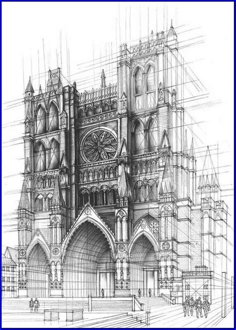 Pencil Drawings Of Famous Buildings