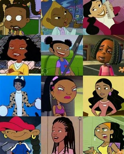 Blackgirls Representation Kidshow 90s Black Cartoon Characters