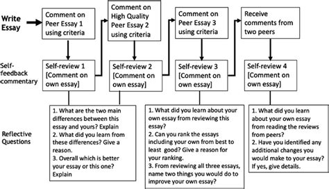 sequence of peer review and self review activities and questions used download scientific
