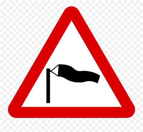 Filemauritius Road Signs Warning Sign Crosswindsvg Side Winds Road