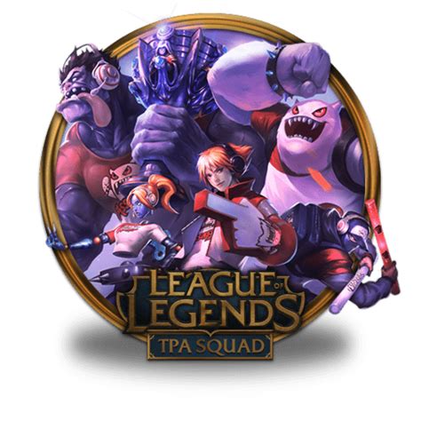 Tpa Squad Icon League Of Legends Gold Border Iconset Fazie69