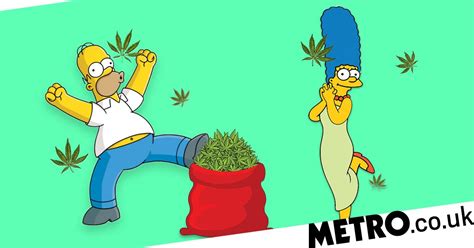 The Simpsons Marge And Homer Start Dealing Weed In New Episode Metro