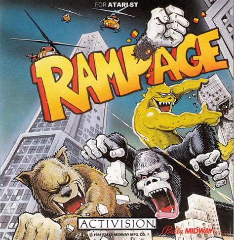 Atari Game With Rampage Ps1 Mahacurrent