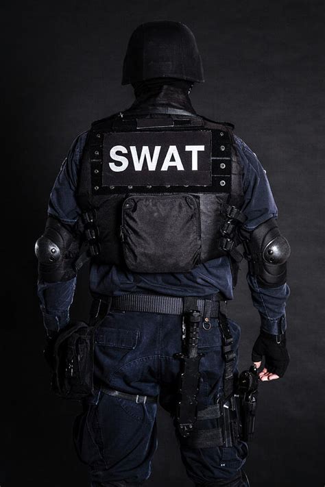 Special Weapons And Tactics Swat Team Photograph By Oleg Zabielin
