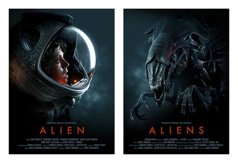 Alien And Aliens Posters By B Taylor Lv426