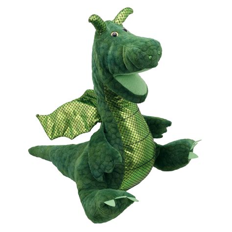 Enchanted Green Dragon Hand Puppet The Puppet Company