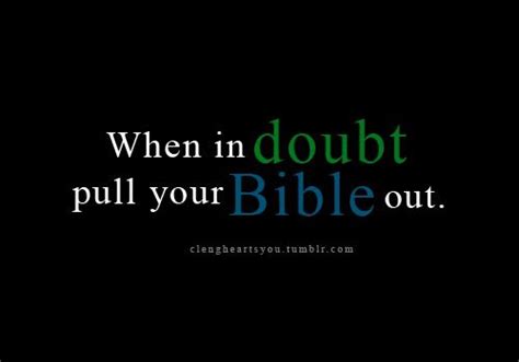 Bible Quotes About Doubting God Quotesgram