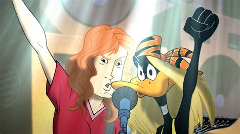 Celebrating The Ridiculous Moment Megadeths Dave Mustaine Appeared On Daffy Duck Spin Off Duck