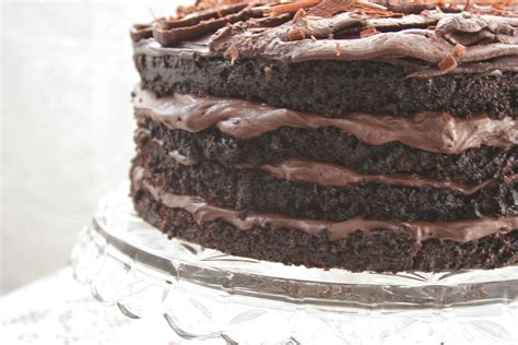 That way we could have chocolate cake everyday without an ounce of judgment or guilt. National Chocolate Cake Day | Blissfully Domestic