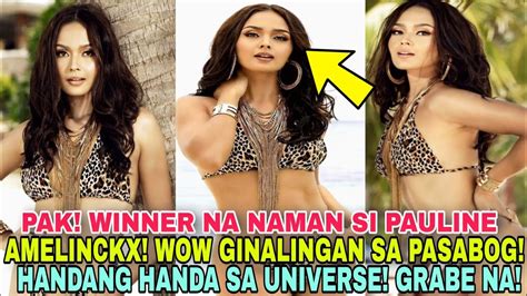 Boom Panalo Na Naman Si Pauline Amelinckx Sa Miss Universe Philippines 2023 Ginalingan Sa