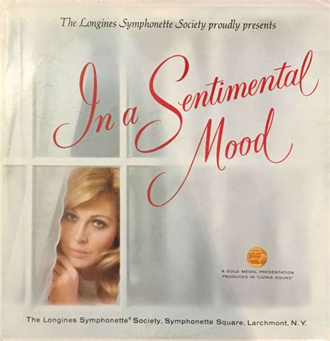 The Longines Symphonette Society In A Sentimental Mood Releases Discogs