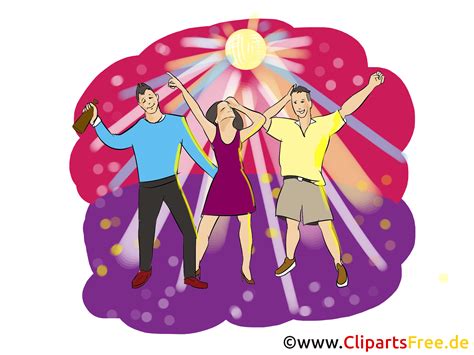Summer Beach Party Clipart Illustration Pic