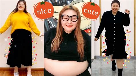Bbw Chubby Belly Girls Cute Moments N Fashion Outfit Ideas 2020 Tiktok Chubby Beauty Plus Size