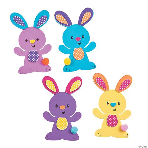 Easter Bunny Magnet Craft Kit Oriental Trading