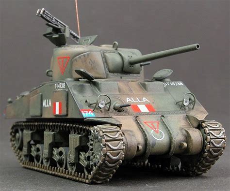 M4 Sherman By Glen Porter Extratech 172 Model Tanks Tanks