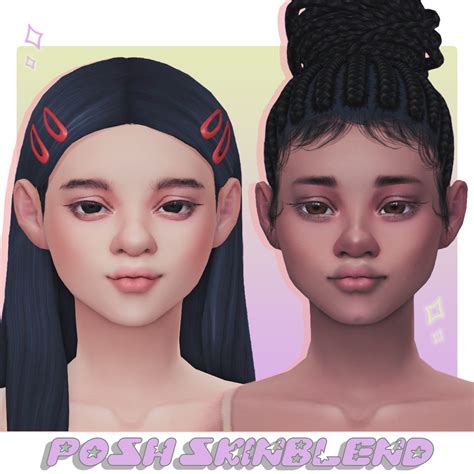 ˗ˏˋѕυℓ ѕυℓˎˊ˗ Sims 4 Cc Skin The Sims 4 Skin Sims 4 Children