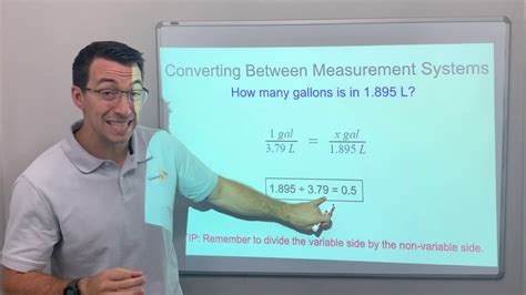Converting Between Measurement Systems Youtube