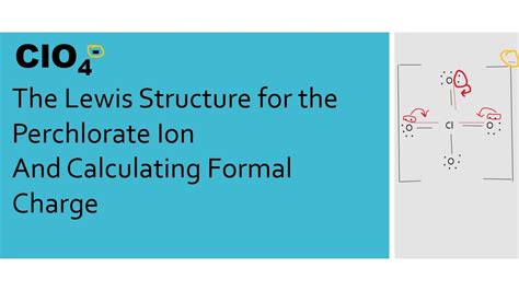 How To Draw The Lewis Structure For The Perchlorate Ion Clo With