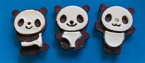 How To Make Chocolate Pandas Decoration Chocolate Pandas Panda
