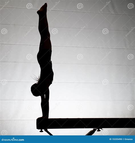 Female Gymnast Handstand Royalty Free Stock Photos Image 15335498