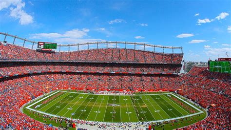 The broncos compete in the national football league as a. Denver Broncos' stadium gets a new, temporary name
