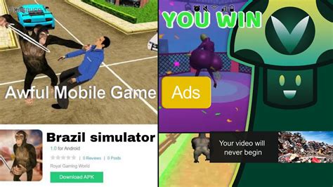 Vinesauce Vinny Awful Mobile Game Ads Youtube