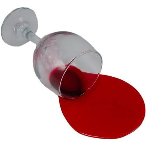 Wine Glass Fake Spill Display Prop