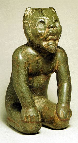 Supporting Image 1 This Is The Olmec Shaman In Transformation Pose Or