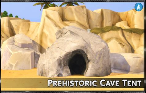 Prehistoric Cave Tent Srslysims Sims Prehistoric Sims 4