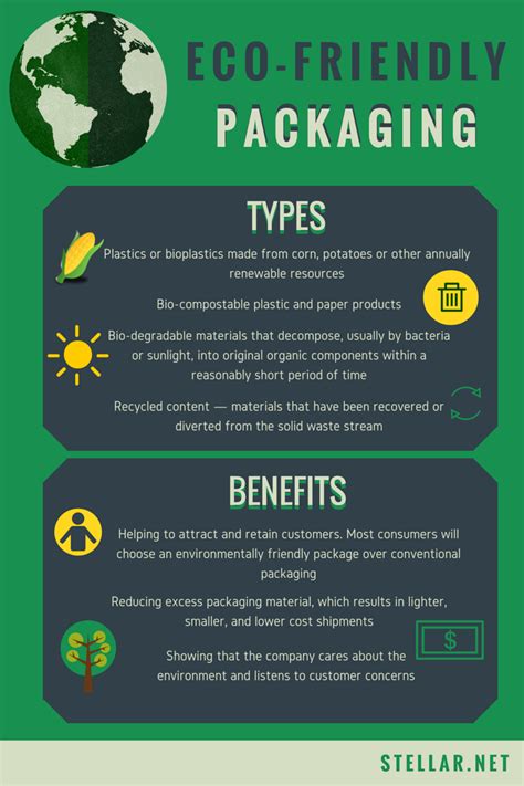 Eco Friendly Packaging In The Food And Beverage Industry Types