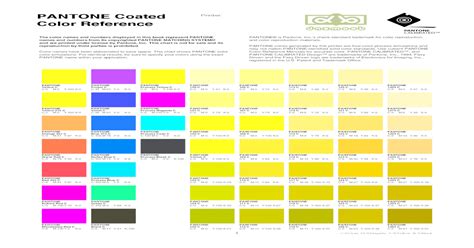 Pantone Color Reference Chart Reference Chart Pms Col