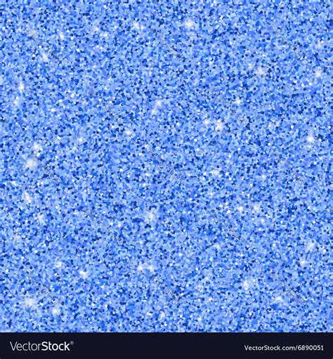 Blue Glitter Seamless Pattern Texture Royalty Free Vector