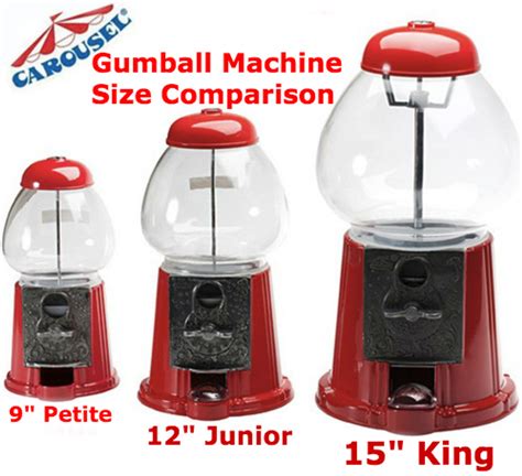 King Carousel Gumball Machine T Set