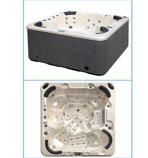 China Discount Portable Wooden Whirlpool Soft Hot Tubs With Balboa