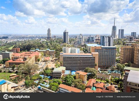 Nairobi Cityscape Capital City Of Kenya Stock Photo By ©sopotniccy