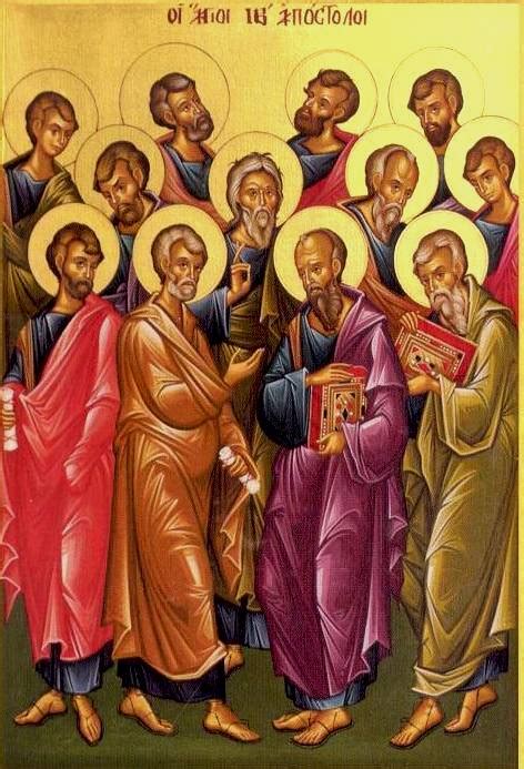 The Synaxis Of The Twelve Apostles Orthodox Times En