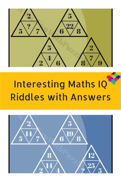 Interesting Maths Iq Riddles With Answers In Riddles Riddles With Answers Brain Teasers