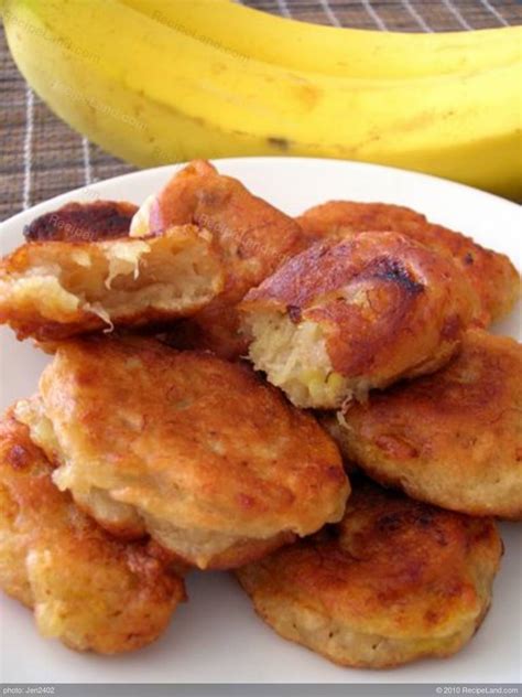 Mashed Banana Fritters Recipe Recipeland