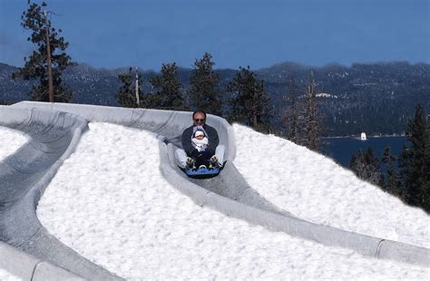 The Alpine Slide At Magic Mountain The Winter Slide You Have To Try