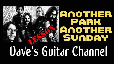 Lesson Another Park Another Sunday By The Doobie Brothers Youtube
