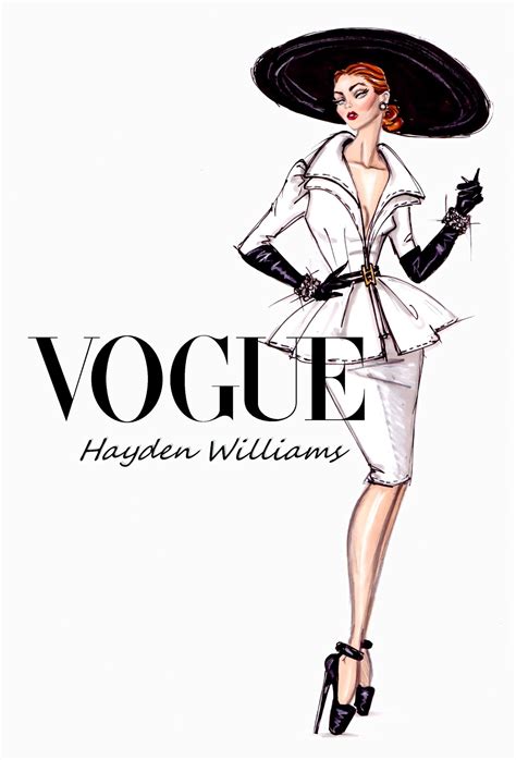Hayden Williams Fashion Illustrations Suits Her Well By Hayden Williams