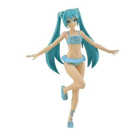 Hatsune Miku Swimsuit Figure Vocaloid Statue Anime Gradation Resort