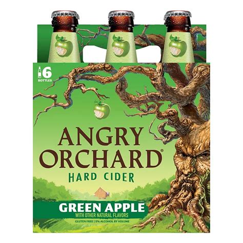 Angry Orchard Green Apple Hard Cider 12 Oz Bottles Shop Hard Cider At