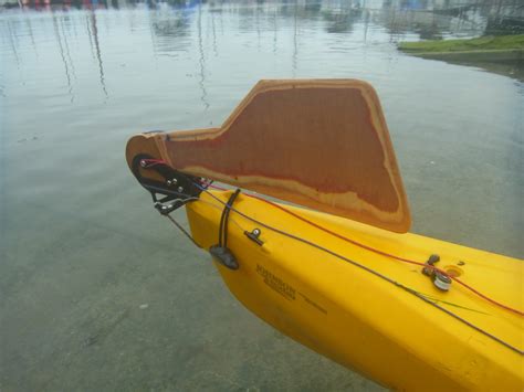Kayak Rudder Diy Diy Kayak Rudder I Set Out To Make A Simple Rudder