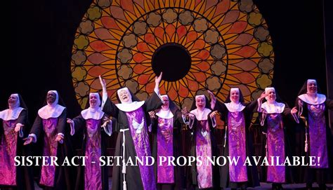'sister act the musical' raises the roof with soul, spirit at the saenger. Sister Act the Musical set and props #sisteract # ...